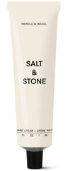 Salt & Stone Neroli & Basil hand cream bottle delivering fast-absorbing hydration
