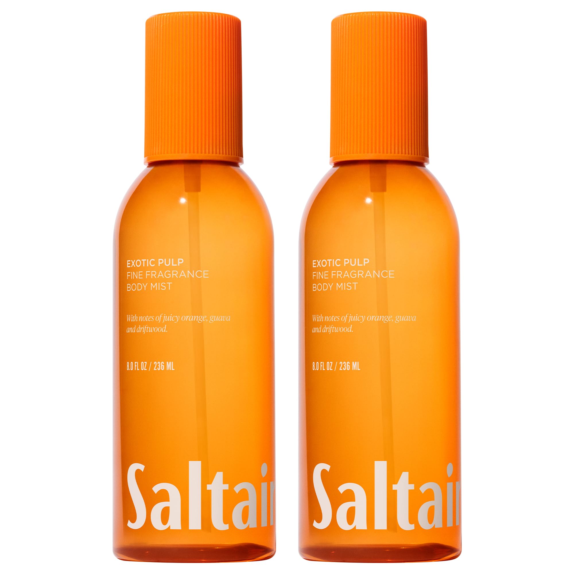 Saltair Body Mist 2-Pack bottles on table for everyday tropical scent