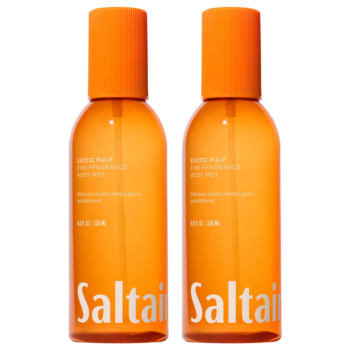 Saltair Body Mist 2-Pack bottles on table for everyday tropical scent