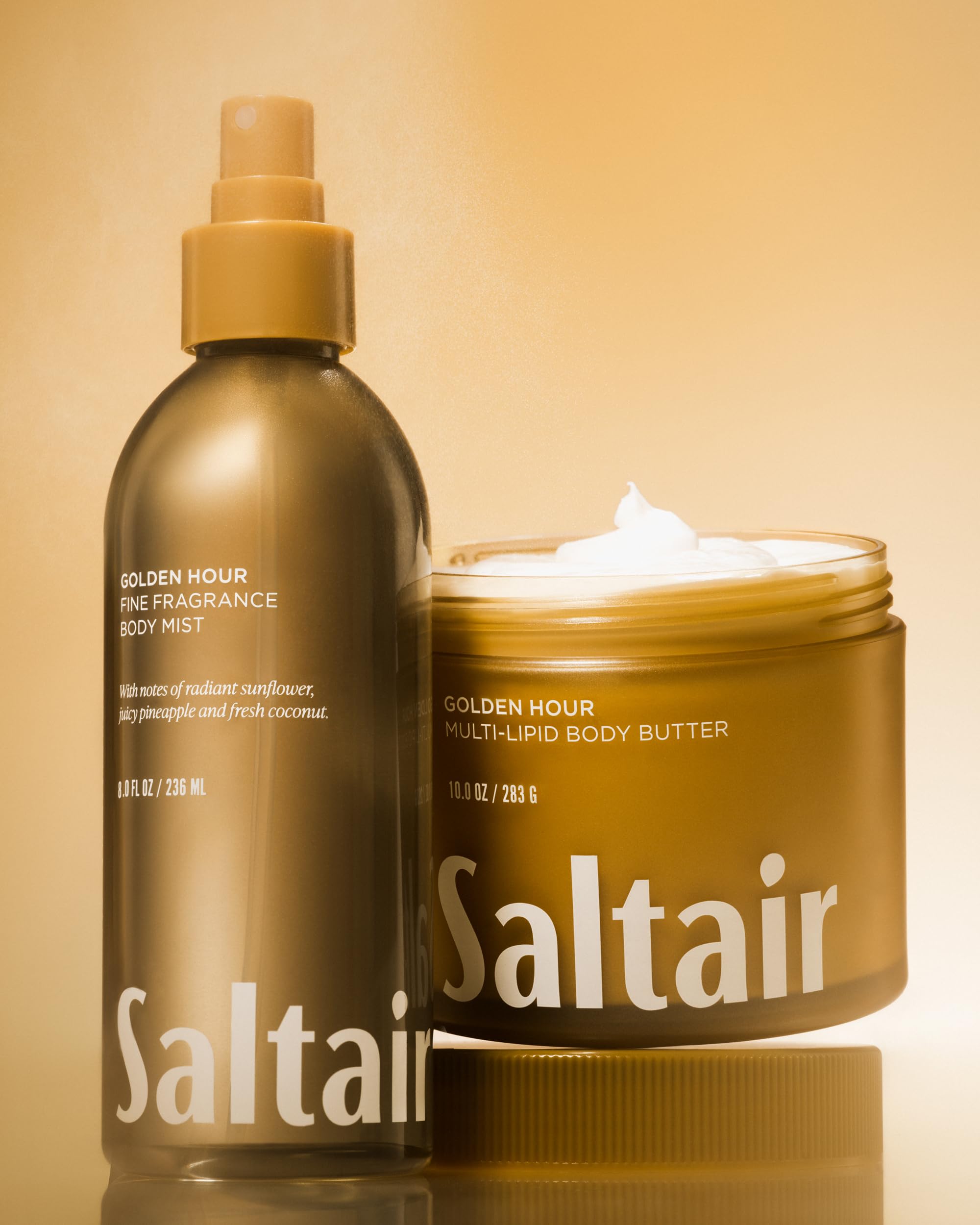 Saltair application spray demonstrates easy, refreshing usage for daily routines