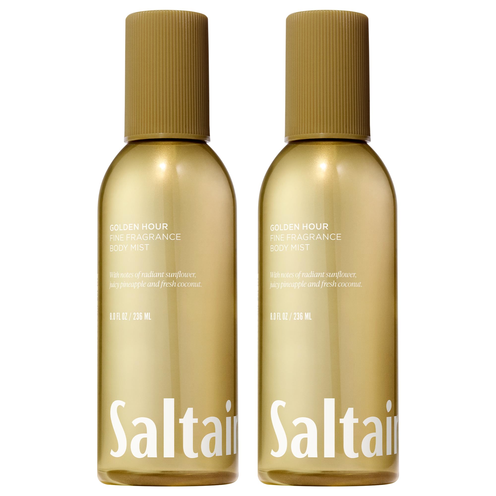 Saltair Golden Hour body mist bottle closeup for a refreshing coastal scent