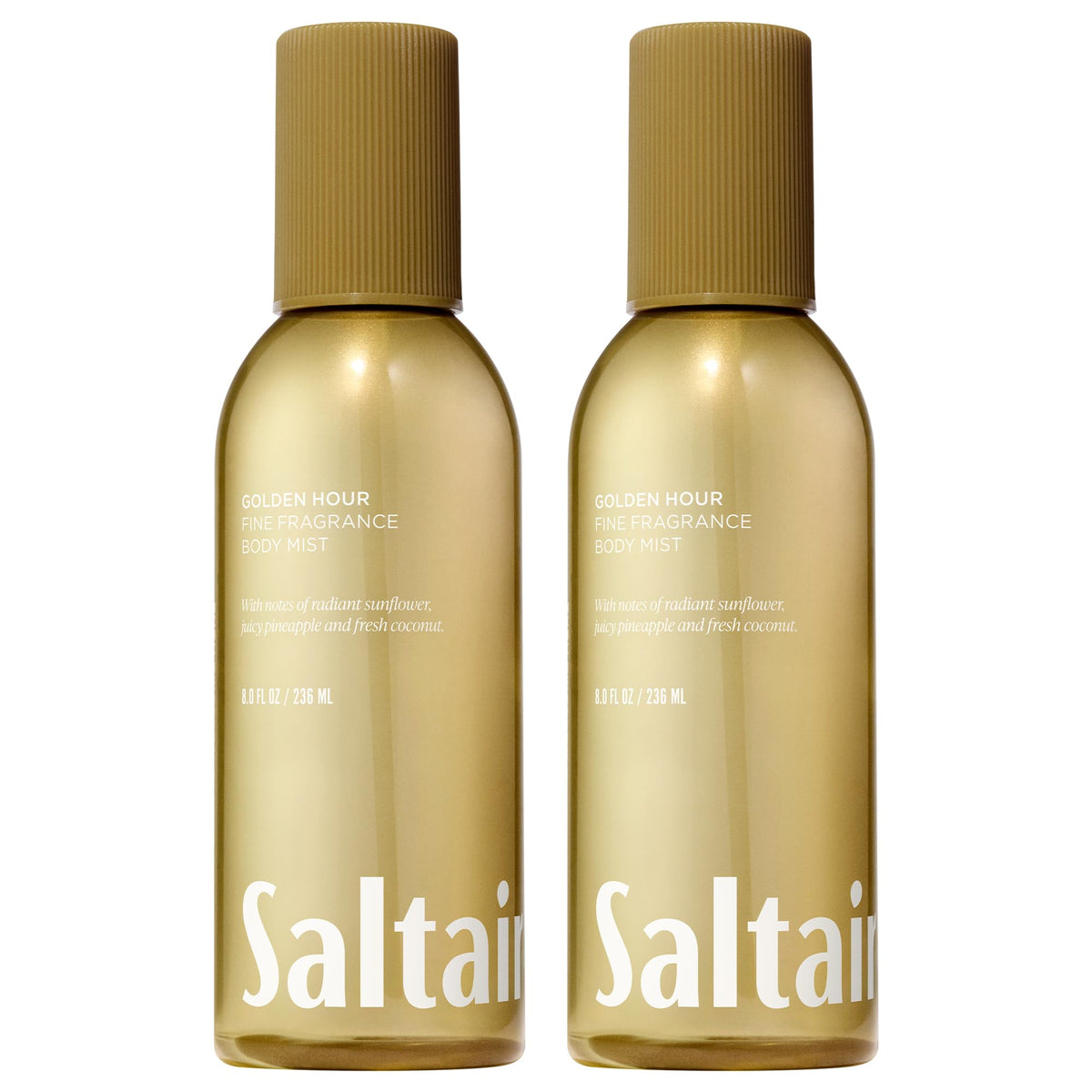 Saltair Golden Hour body mist bottle closeup for a refreshing coastal scent