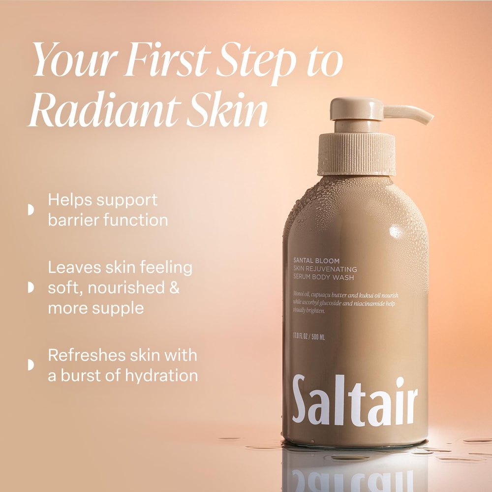 Saltair Pink Beach bottle with pump evokes island-inspired showers