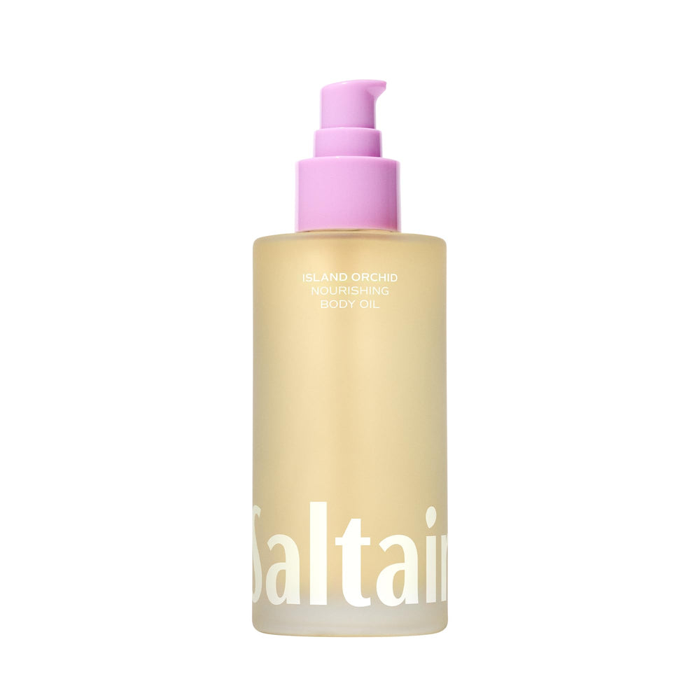 Saltair Island Orchid bottle pump delivering lightweight hydration for daily use.