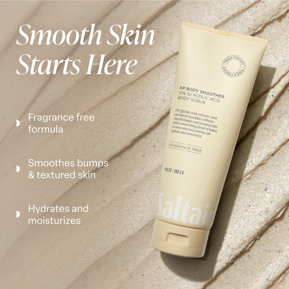 Saltair KP packaging displays a 10 oz size and vegan, cruelty-free claim.