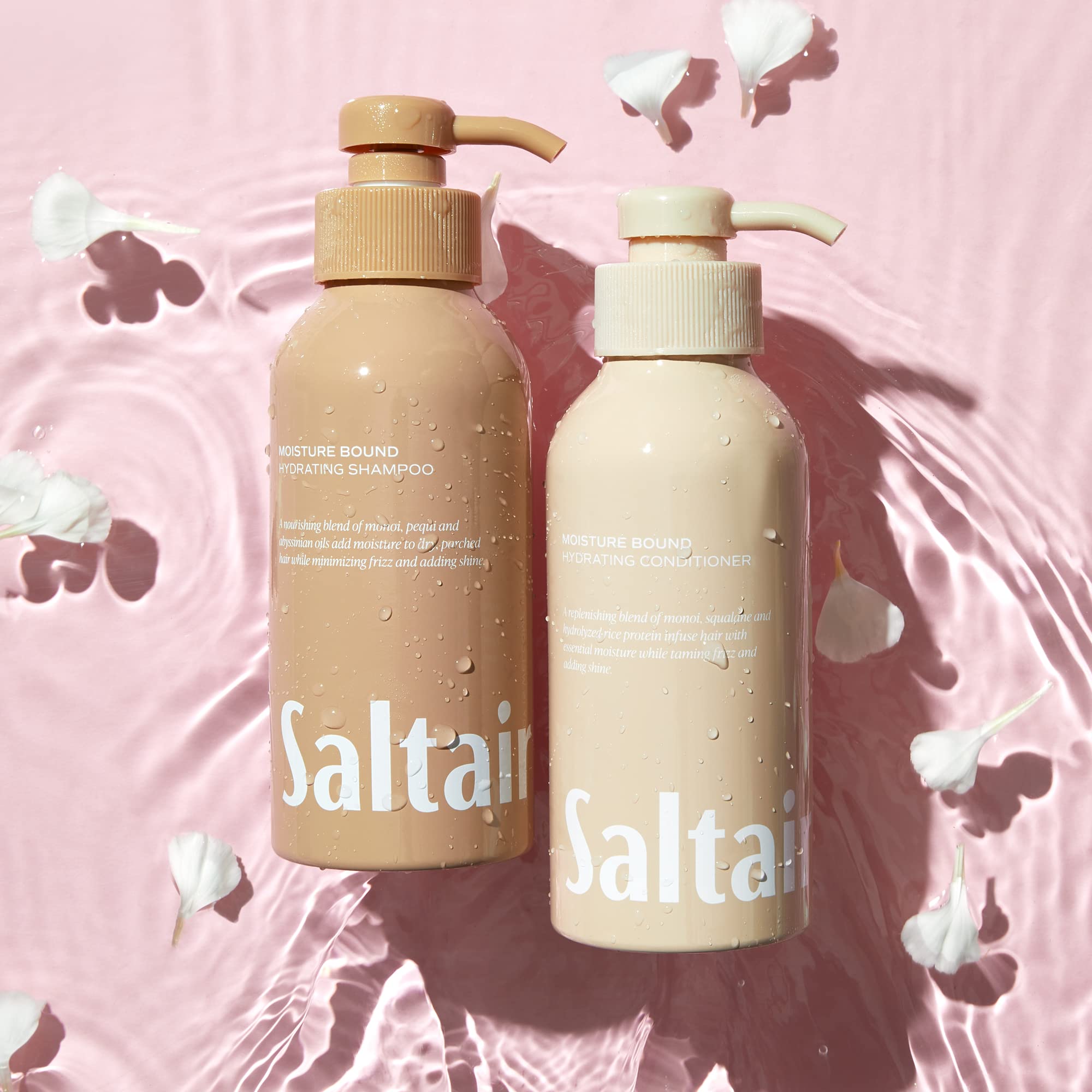 Saltair Moisture Bound label close-up.