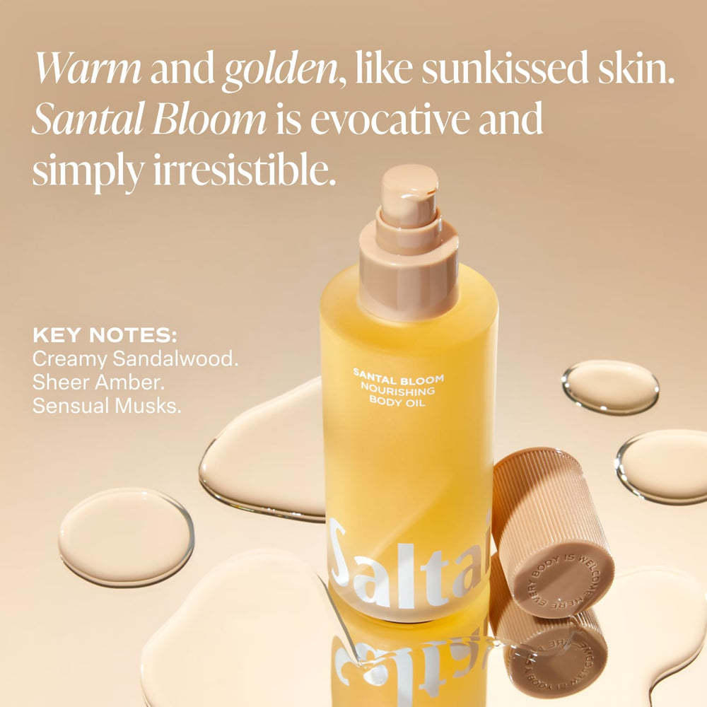 Saltair Santal Bloom body care ritual for daily pampering and scent.