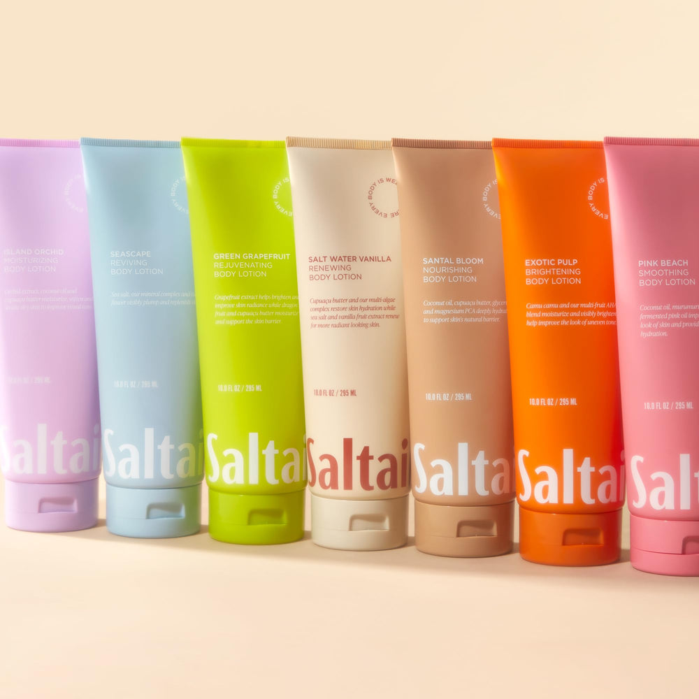 Saltair Santal Bloom ingredients list emphasizes vegan and gluten-free formula