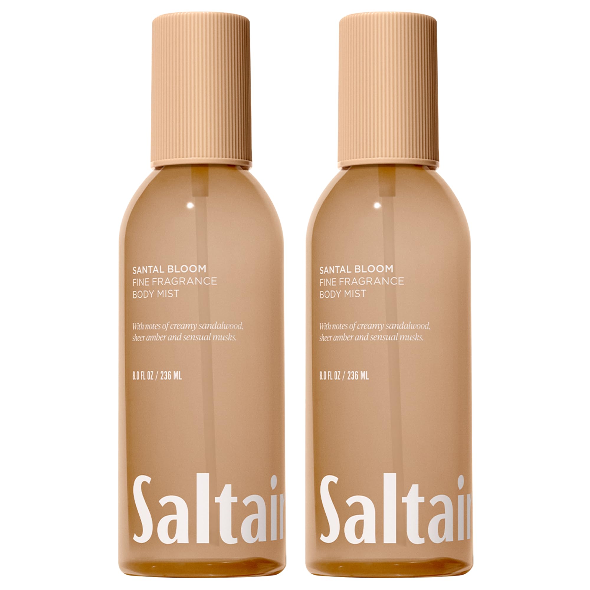 Saltair Santal Bloom bottle closeup highlights elegant fragrance notes.