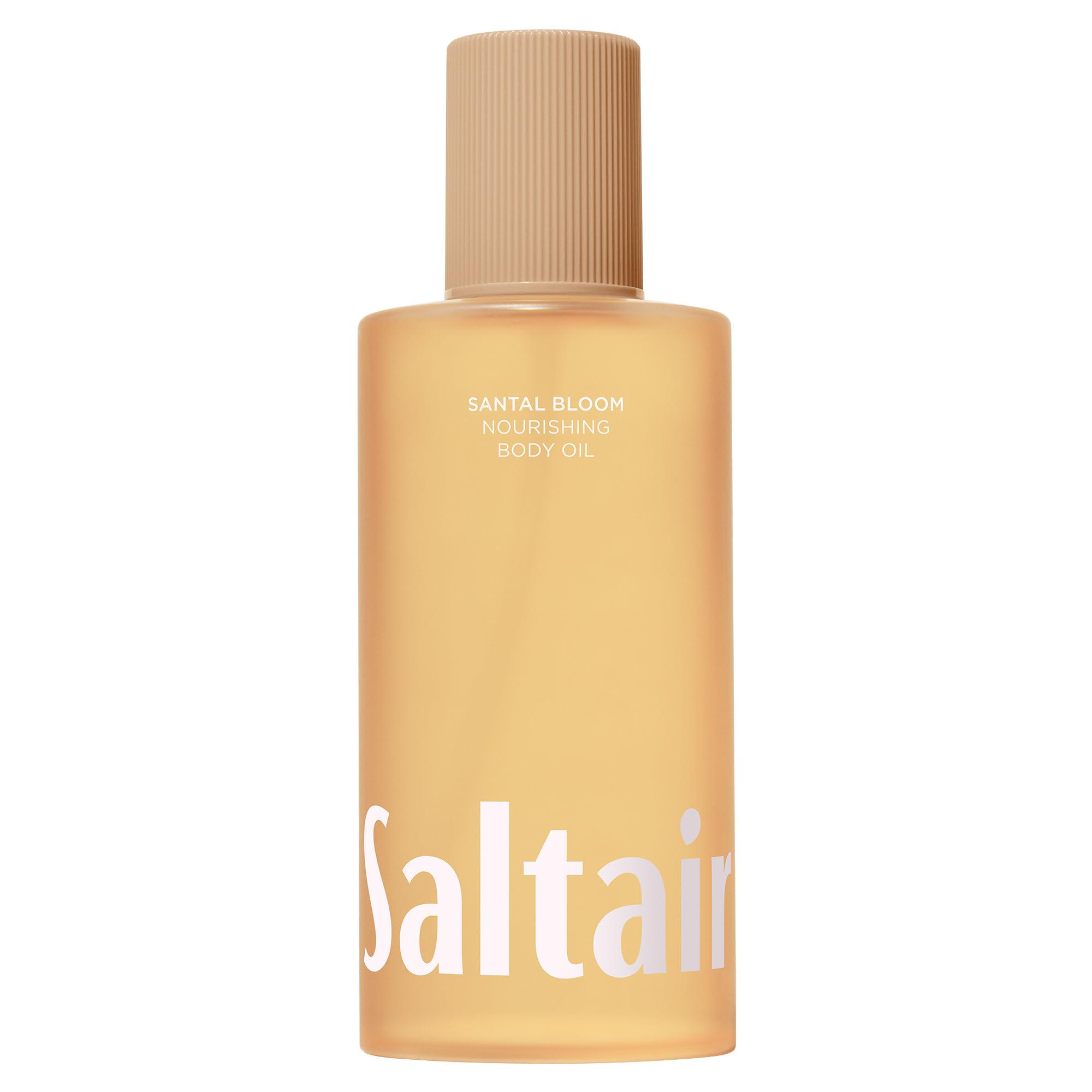 Saltair Santal Bloom bottle pour for easy after-shower hydration