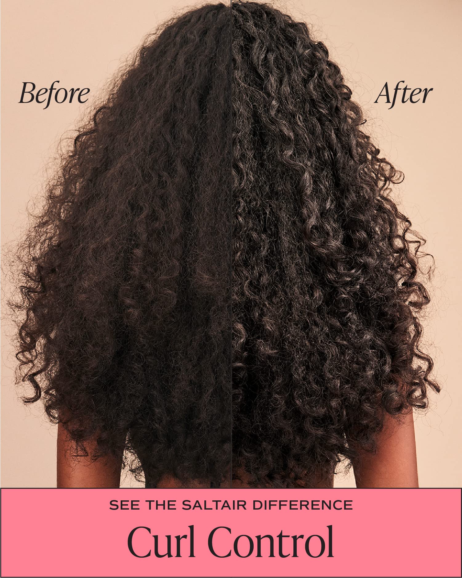 Saltair Set box front view showcases complete curl care kit.