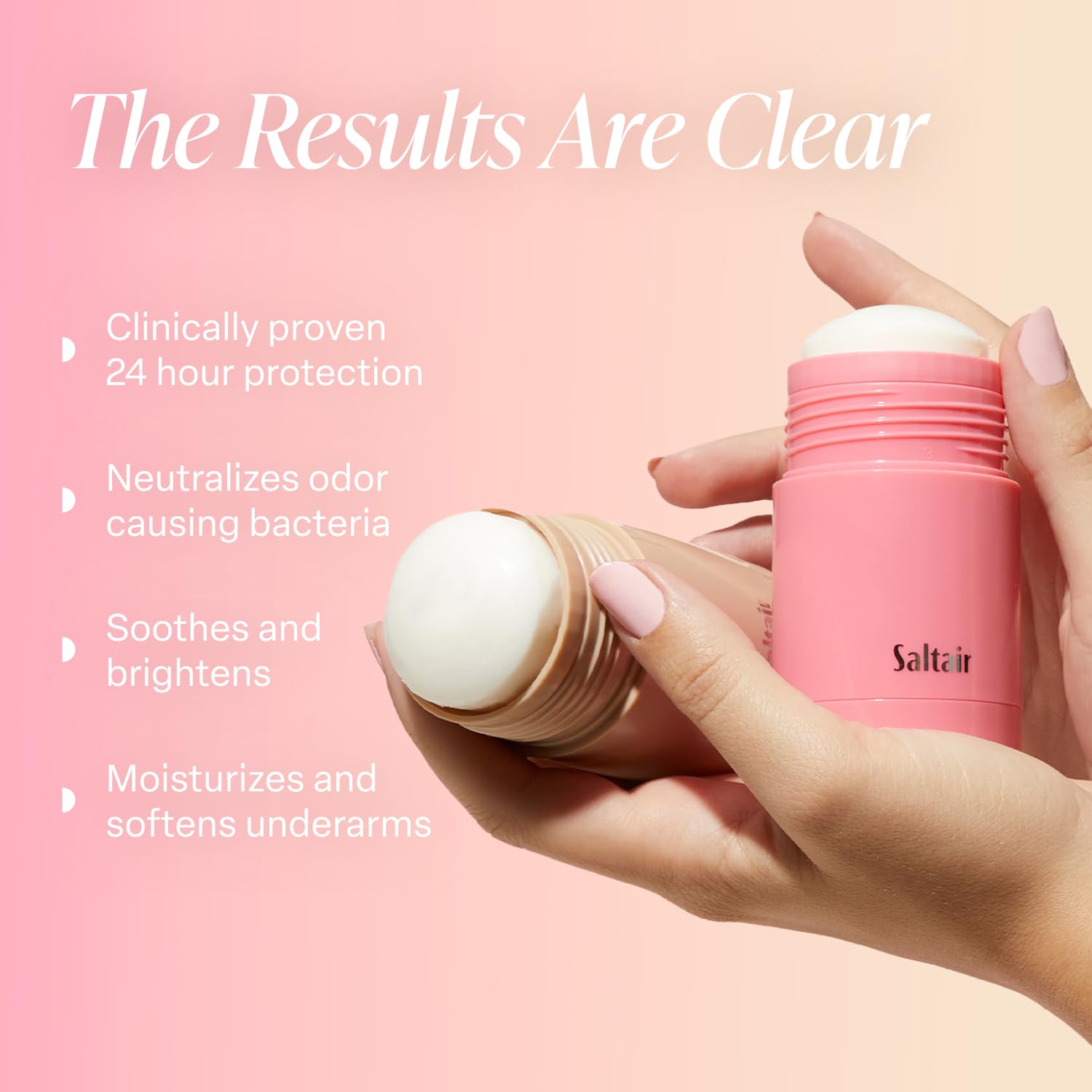 Saltair Skincare Deodorant Santal Bloom bottle with floral-woody scent