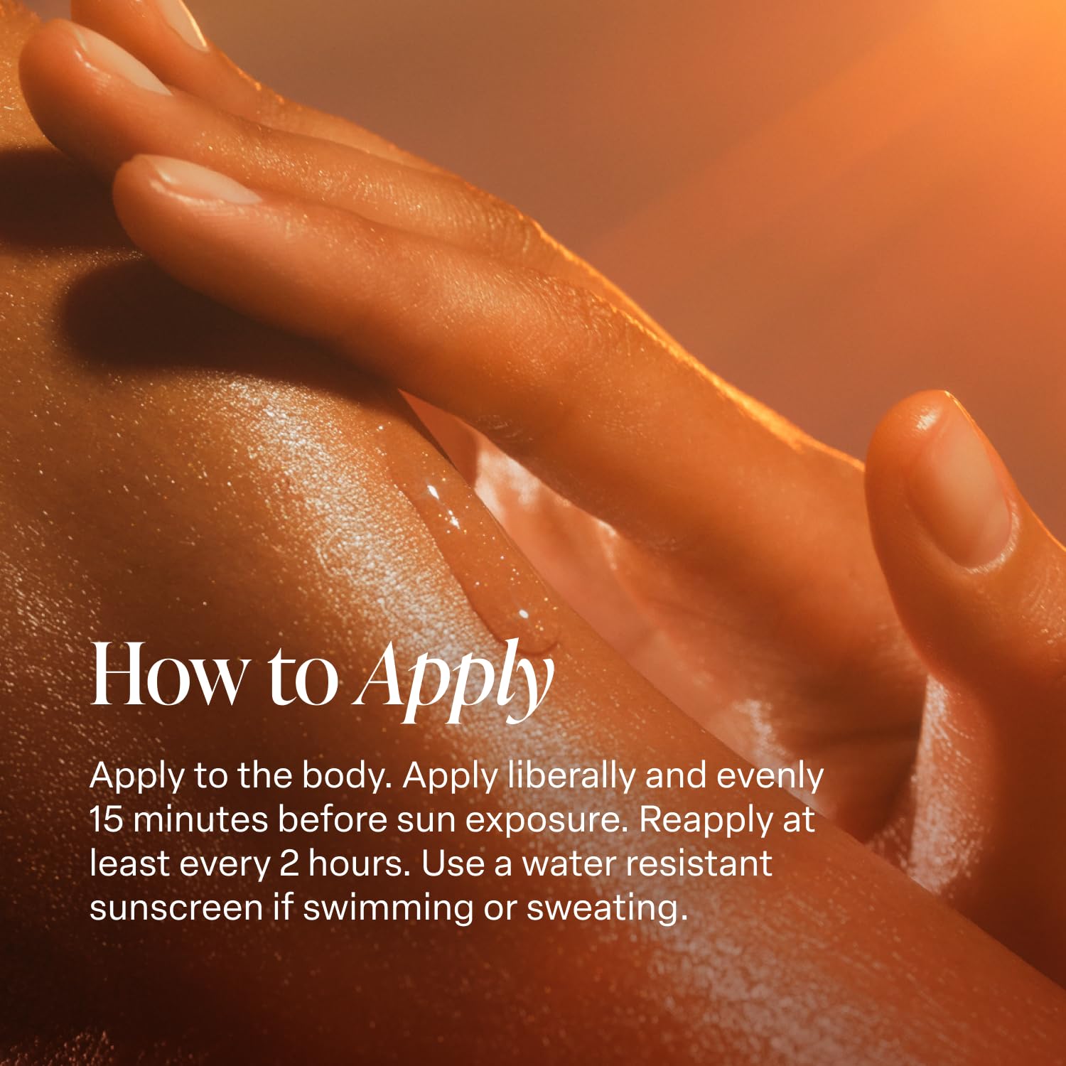 Saltair SPF Body Oil dries quickly for a light, non-greasy feel