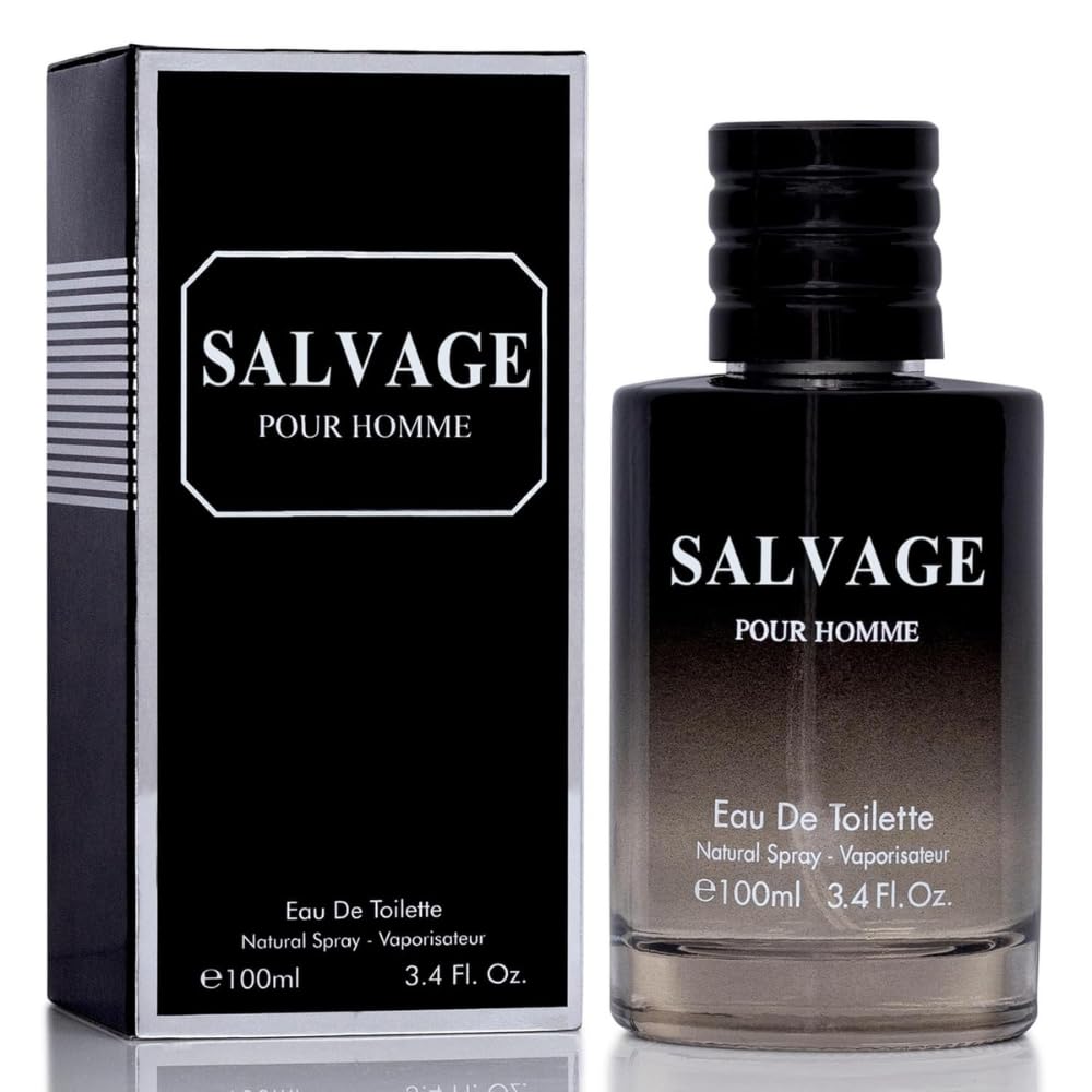 Salvage for Men bottle front, premium design for daily wear and lasting freshness.