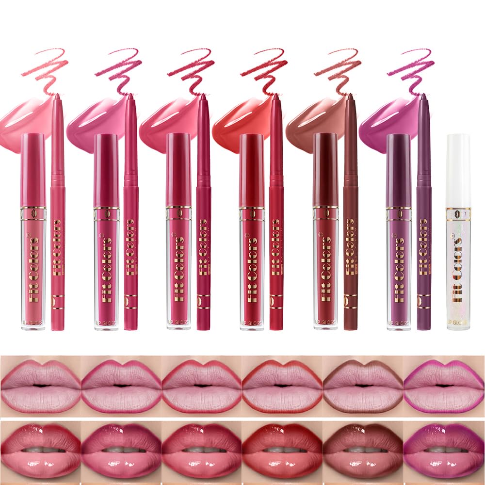 Sam Sugar 6 Lip Liner Set in premium packaging for on-the-go definition.