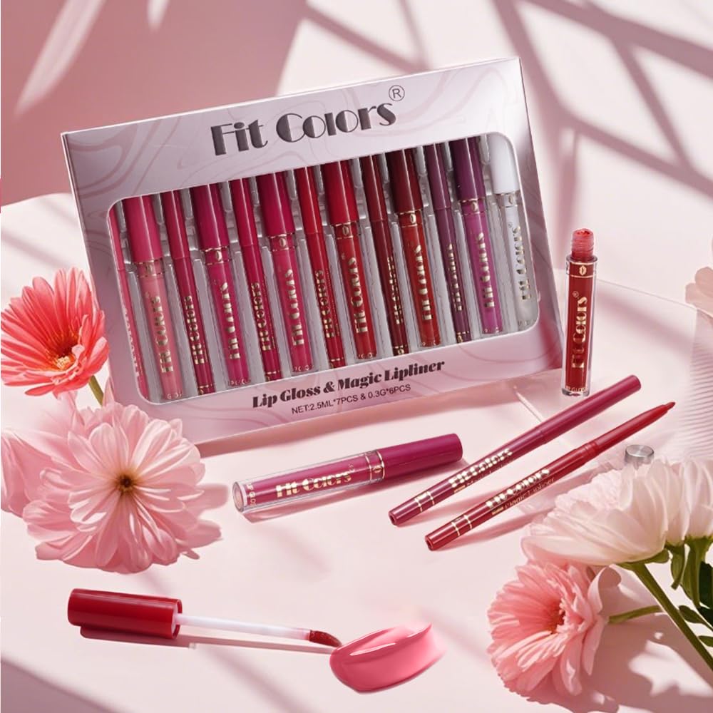 Sam Sugar lip liner swatches show precise lip shaping and rich pigment.