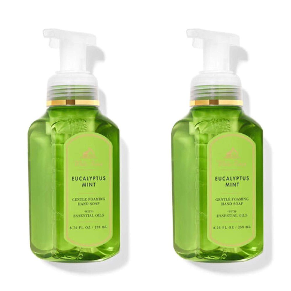 Sameriver Eucalyptus Mint hand soap bottle for gentle cleansing and a refreshing aroma.