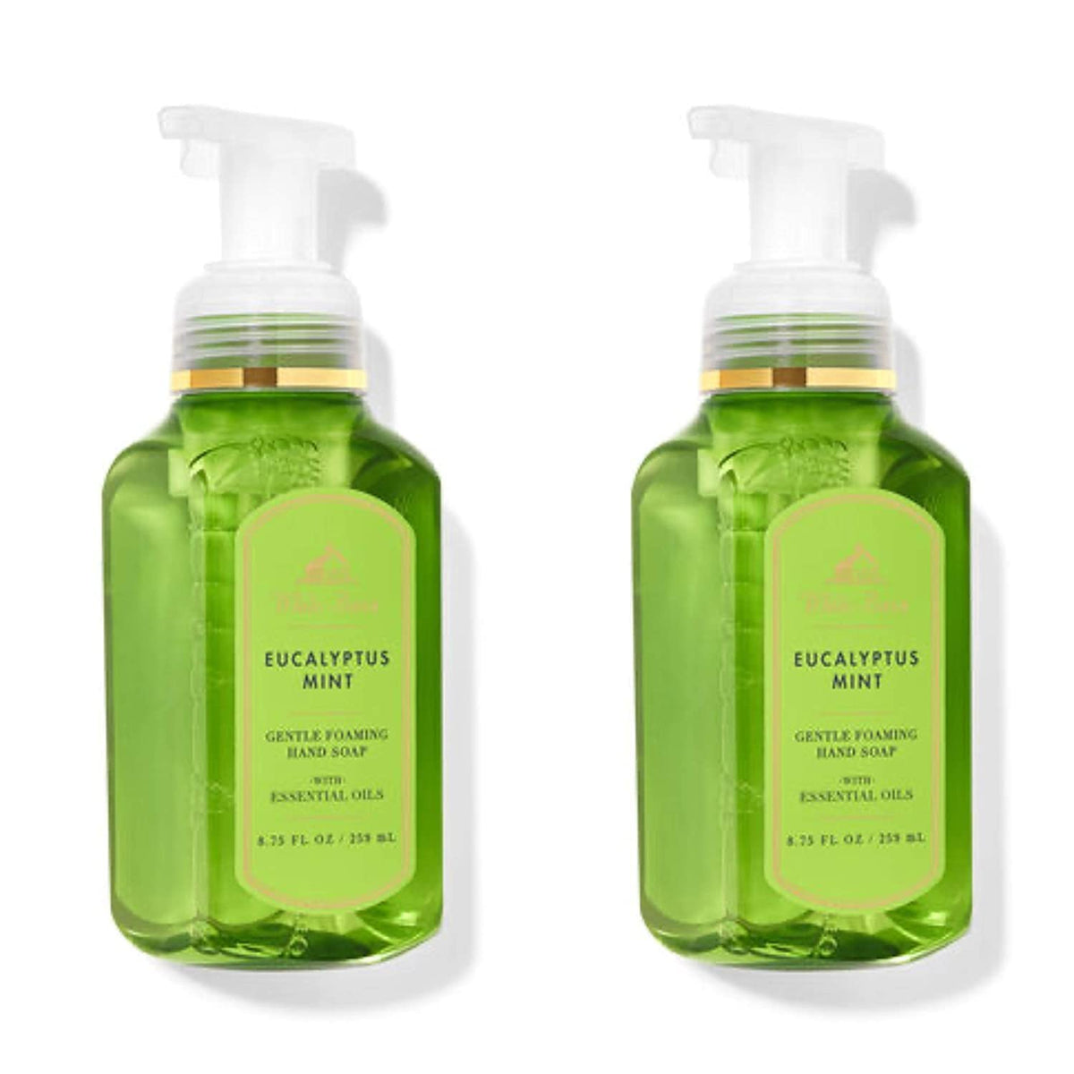 Sameriver Eucalyptus Mint hand soap bottle for gentle cleansing and a refreshing aroma.
