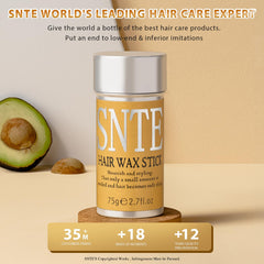 Samnyte Hair Wax Stick packaging 3pcs set for on-the-go styling.