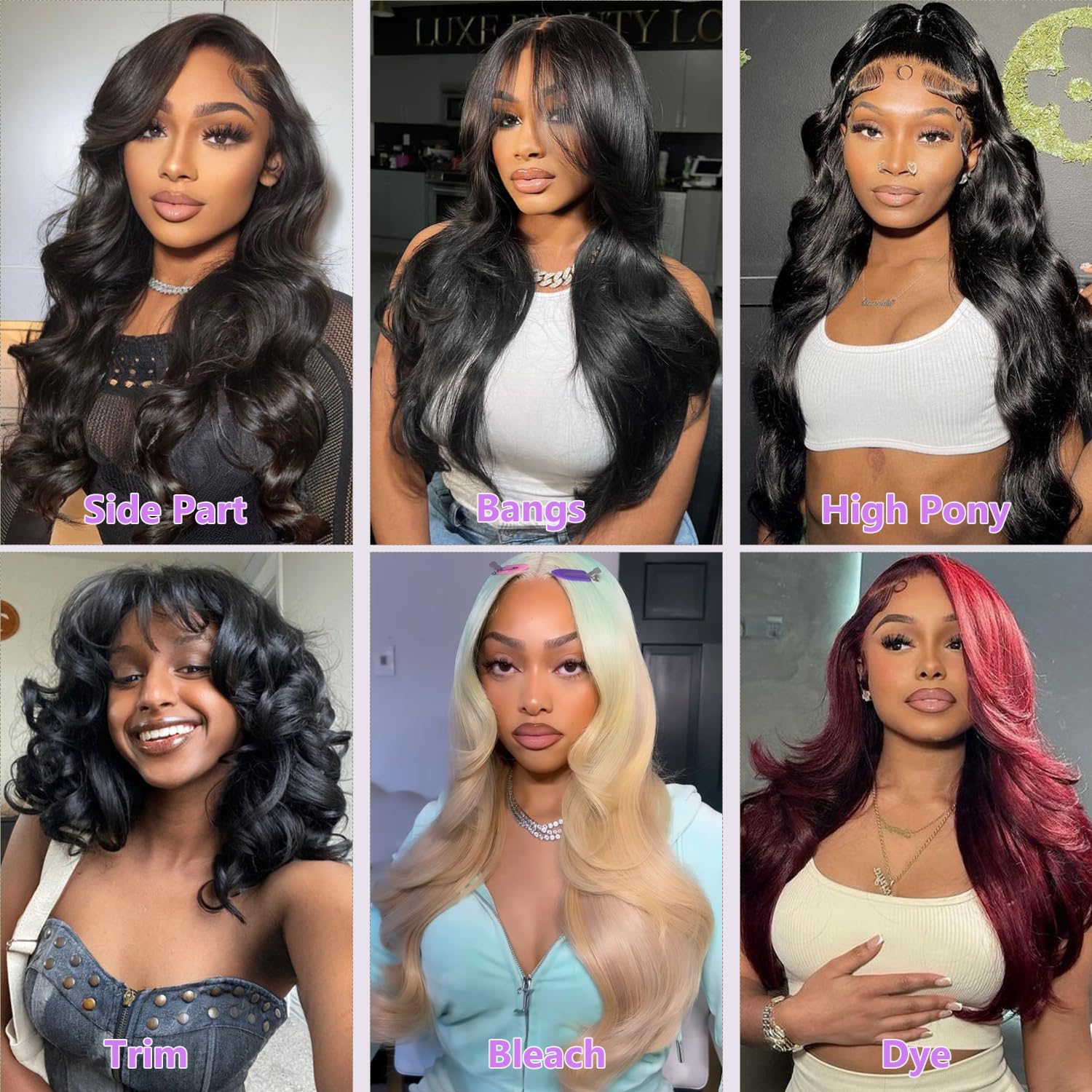 Samrabeauty lace front wig cap 21.5–22.5 inch secure fit with straps