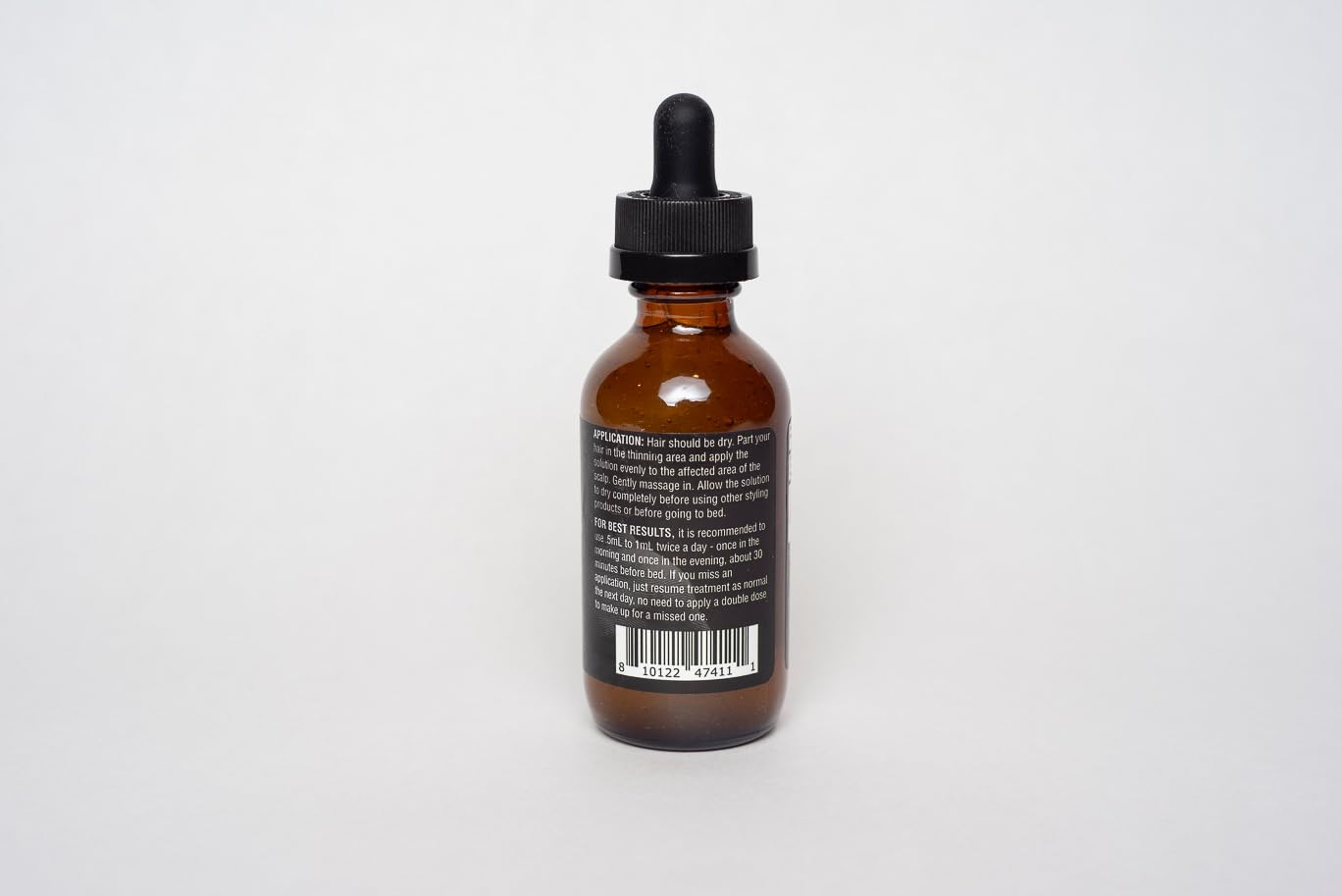 Samson & Son's Hair Regrowth Serum texture swatch conveys smooth, non-greasy feel.