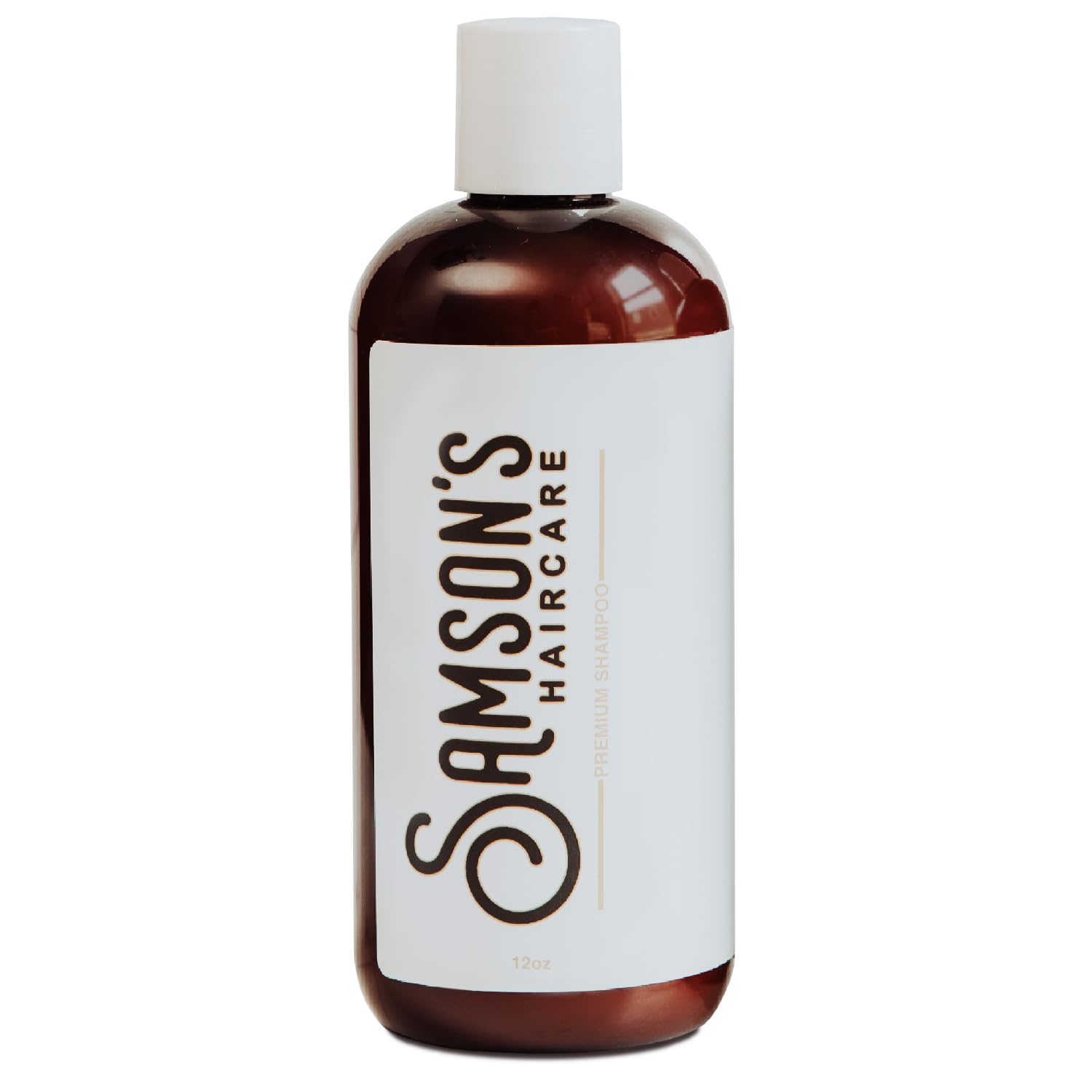 SAMSON'S HAIRCARE lathering shampoo bottle for daily cleansing and product removal