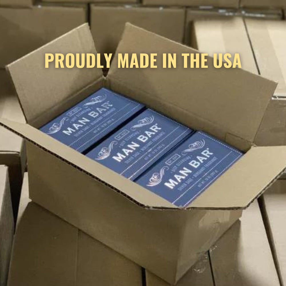 San Francisco Soap Co Man Bar trio ideal for daily sink or shower routines