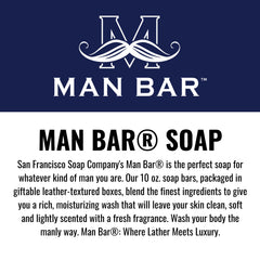 San Francisco Soap Co Hydrating Siberian Fir bar closeup showing moisture