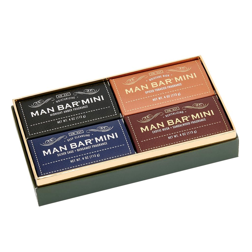 San Francisco Soap Co Man Bar Minis lather meets luxury for daily cleansing.