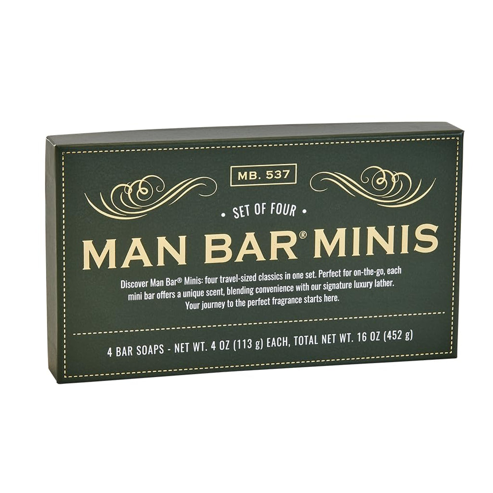 San Francisco Soap Co Man Bar Minis with no harmful ingredients for healthier skin.