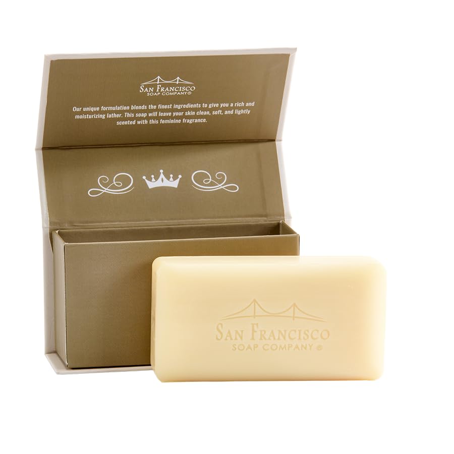 San Francisco Btch Bar rich lather on skin for a refreshing cleanse.