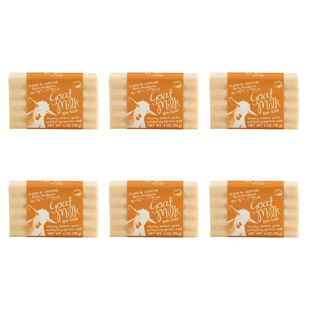 San Francisco Soap Company Goat Milk Honey bars deliver gentle cleansing and hydrating lather.