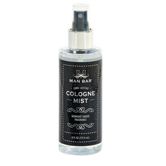 San Francisco Soap Company MAN BAR Midnight Amber bottle for lasting scent.