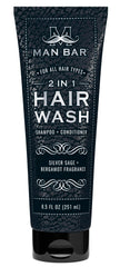 San Francisco Soap Company Man Bar close-up shows Silver Sage and Bergamot scent