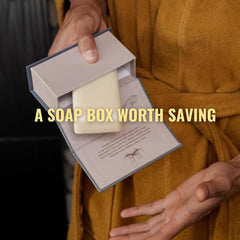 San Francisco Soap Company Man Bar triple-milled exfoliating bar for a richer cleanse