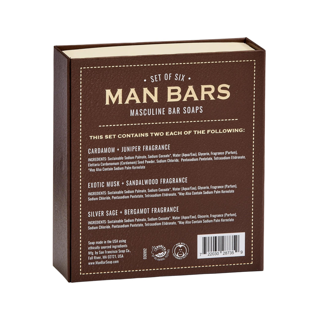 San Francisco Soap exotic musk sandalwood bar boosts masculine shower aroma