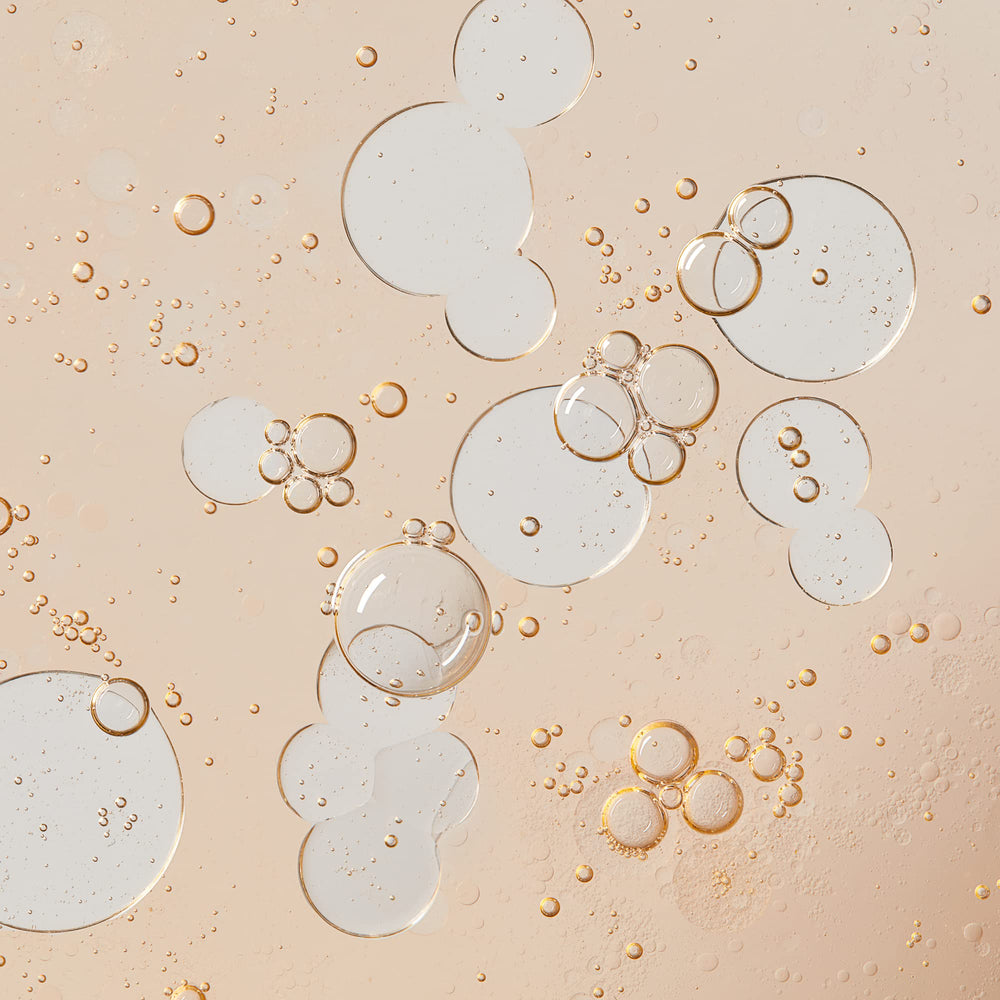SANCTUARY two-phase formula blends gold of pleasure oil and olive oil for glow.