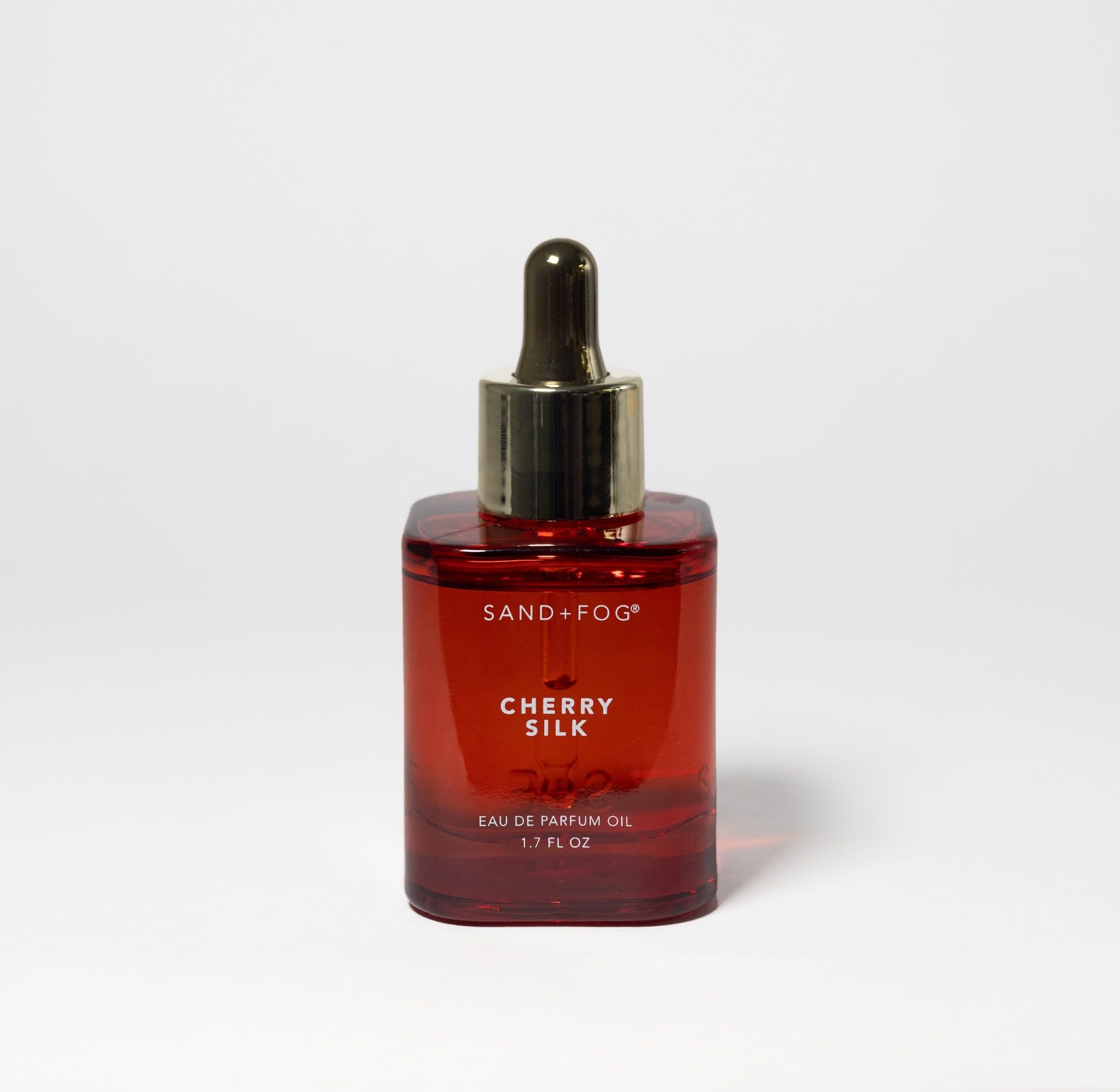 Sand + Fog Cherry Silk dropper enables precise, customizable fragrance application