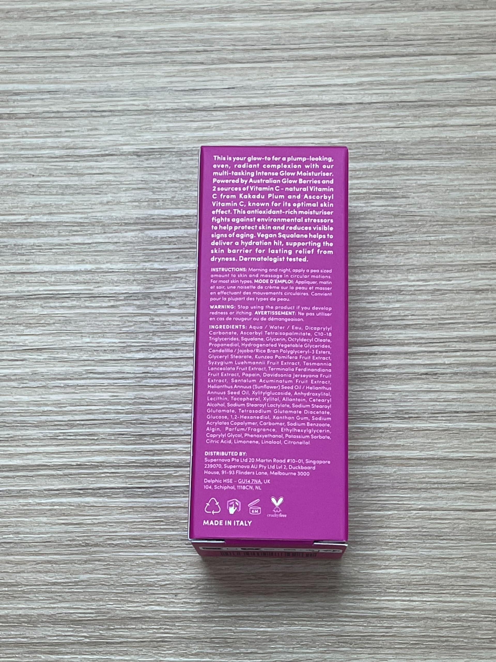 Sand & Sky Daily-use cream dispenser ready for morning skincare routine.