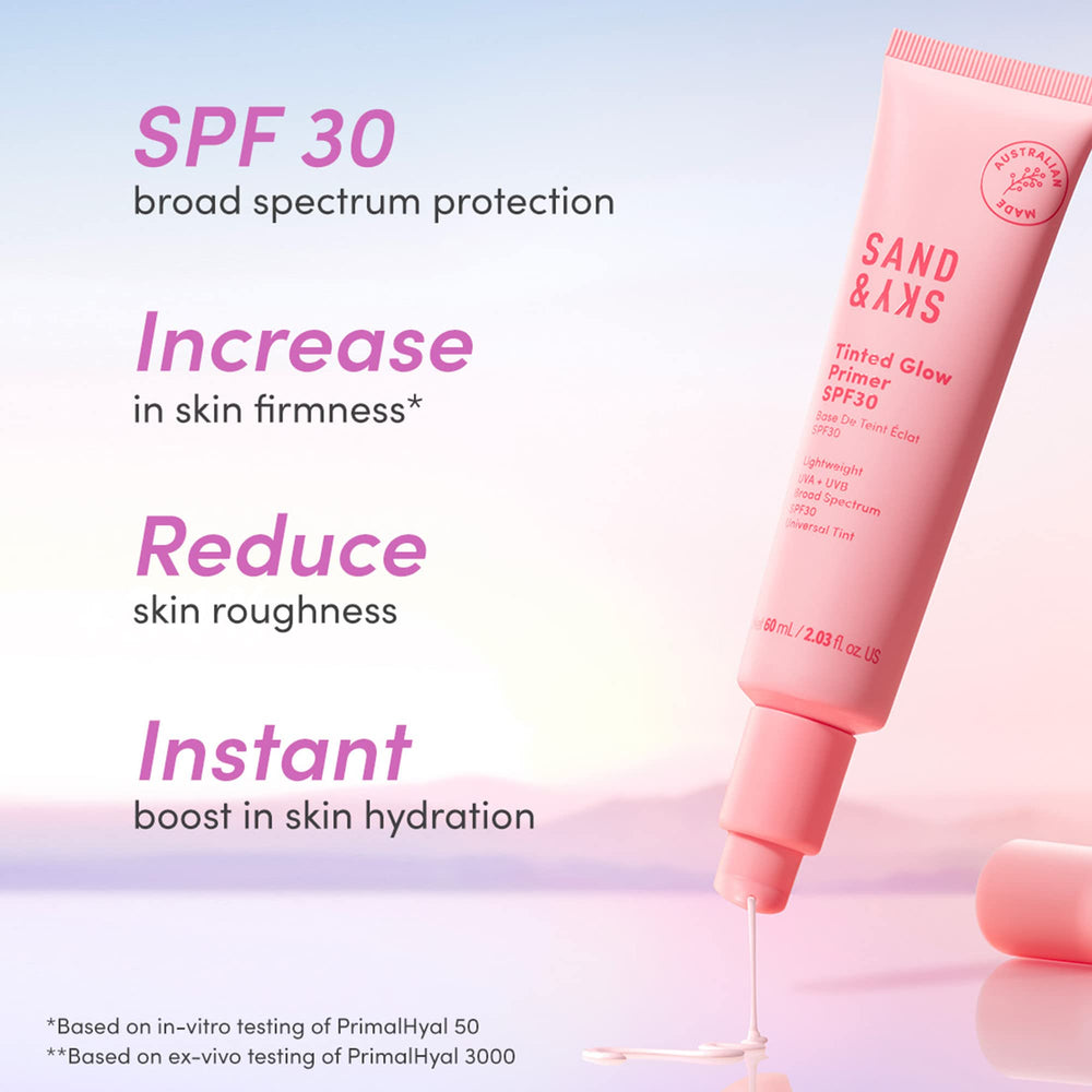 Sand & Sky red seaweed ingredients highlight offers UVA protection and antioxidants