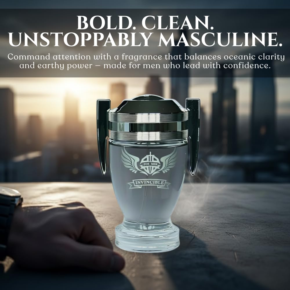 Sandora Fragrances Men lifestyle city scene evokes confident everyday style.