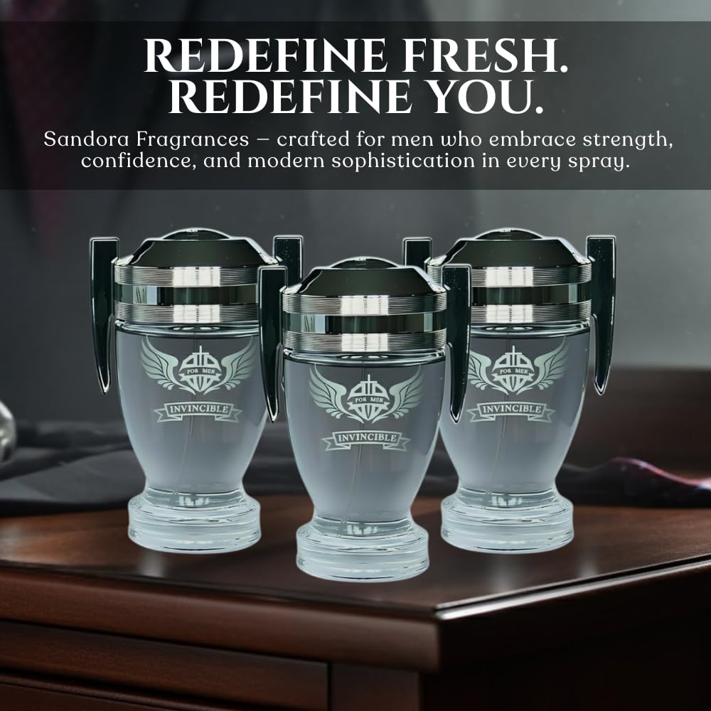 Sandora Fragrances Men travel-pack view suggests easy on-the-go fragrance refresh.
