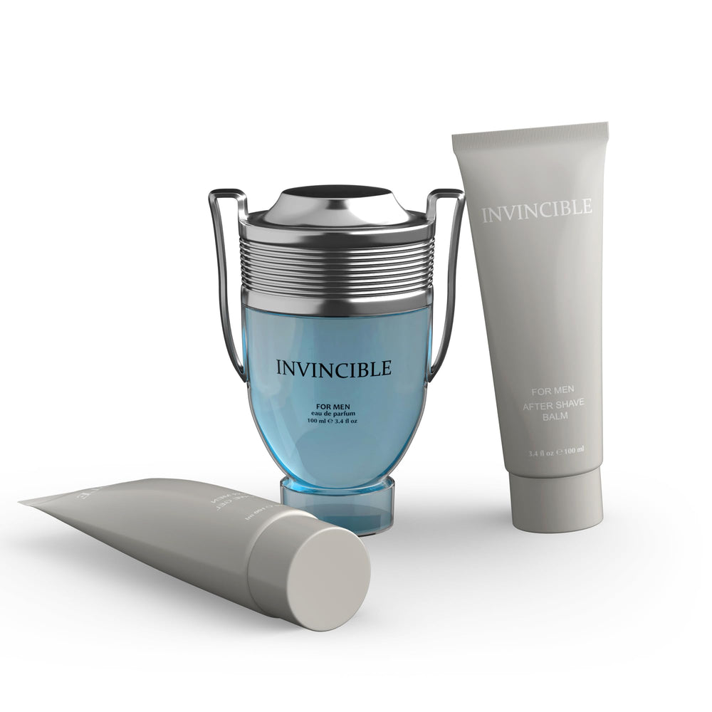 Sandora Fragrances gift-set after shave balm shown, soothing post-shave care with moisture