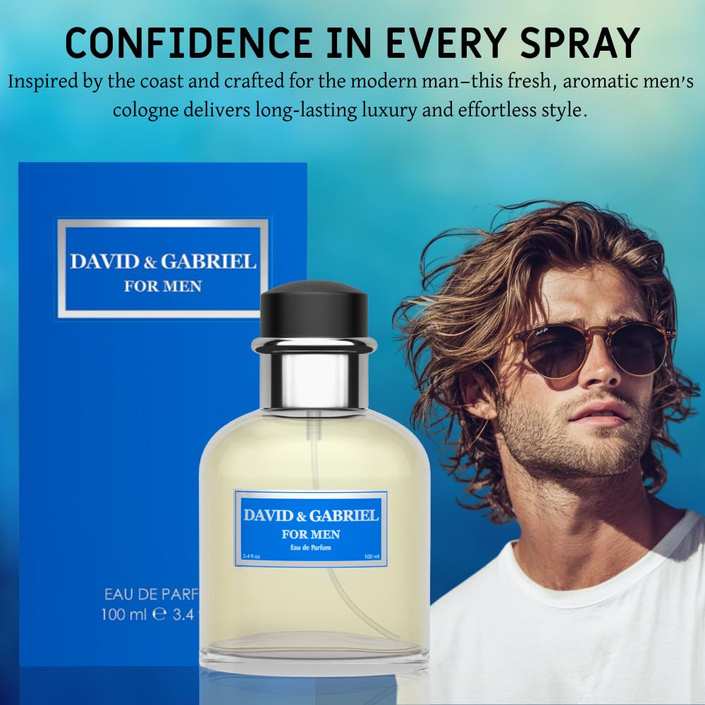 Sandora Fragrances men gift box display conveys luxurious, versatile fragrance option