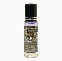 SandTreatsVariety Creed Aventus packaging showcases travel-friendly design and premium look.
