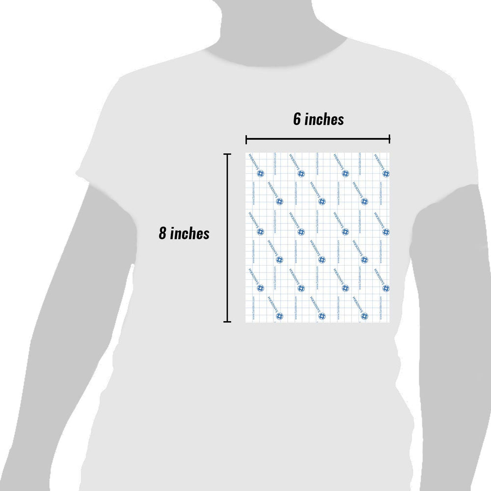 Saniderm bandage application shows simple, mess-free removal and replacement.