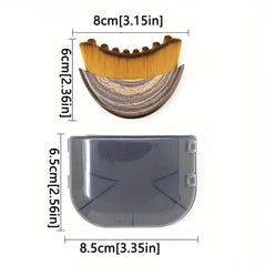 Sansheng lymphatic contour face brush dual-sided heads for versatile massage