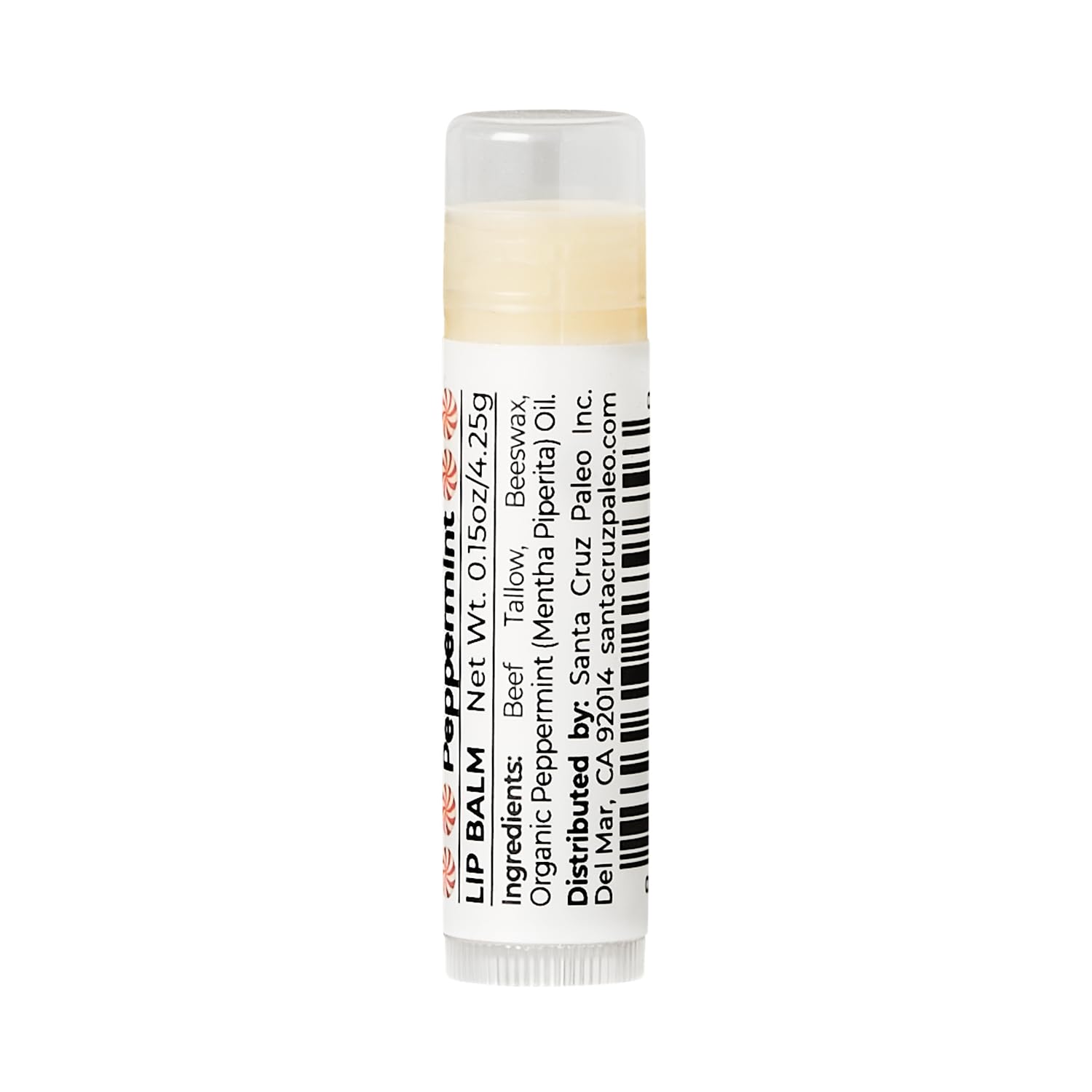 Santa Cruz Paleo natural ingredients label communicates clean skincare choices.