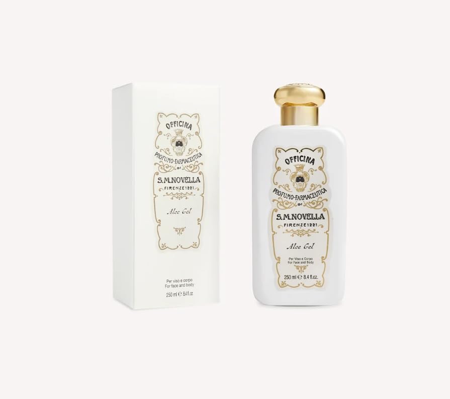 Santa Maria Novella Aloe Gel for face and body delivers refreshing relief for skin.