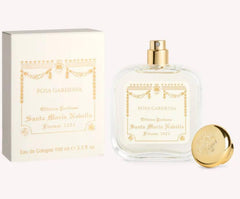 Santa Maria Novella Rosa Gardenia bottle with a refined floral scent for daily wear and special occasions.